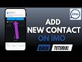 How To Add New Contact On Imo