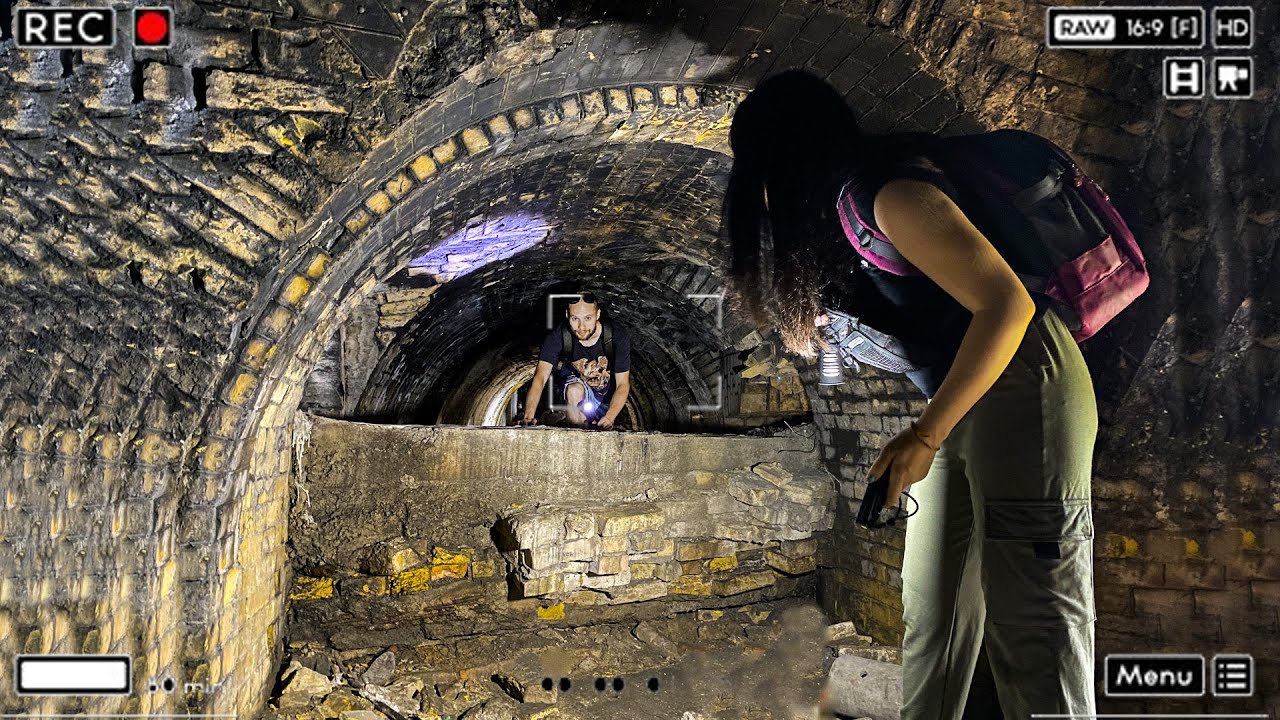 Secret Dungeon of Kiev, exploring abandoned places with Miss Dark