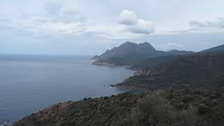 FRANCE Corse Golfe de Porto vu de loin