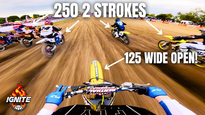 GoPro: 23 Year Old 125 vs 250 2 Strokes!