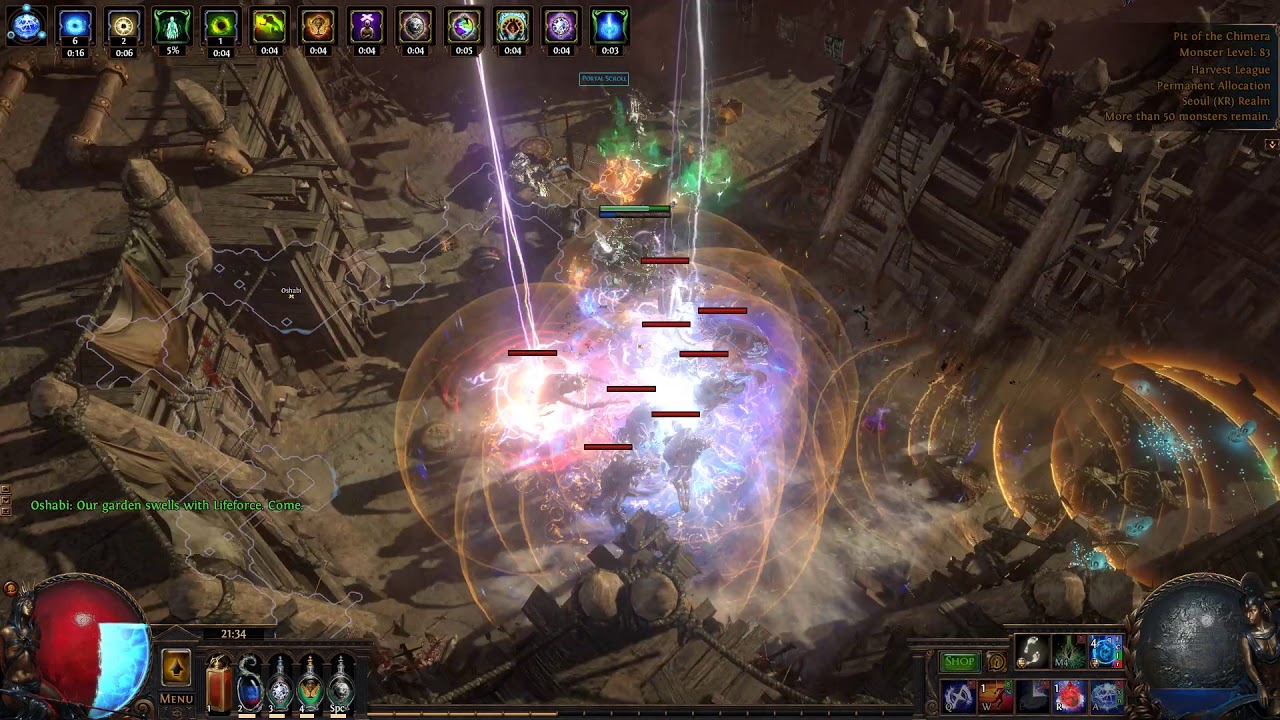 Poe 3 11 Herald Of Thunder Bl Assassin Chimera Wip 번개전령 번개구체 어쌔신 Youtube