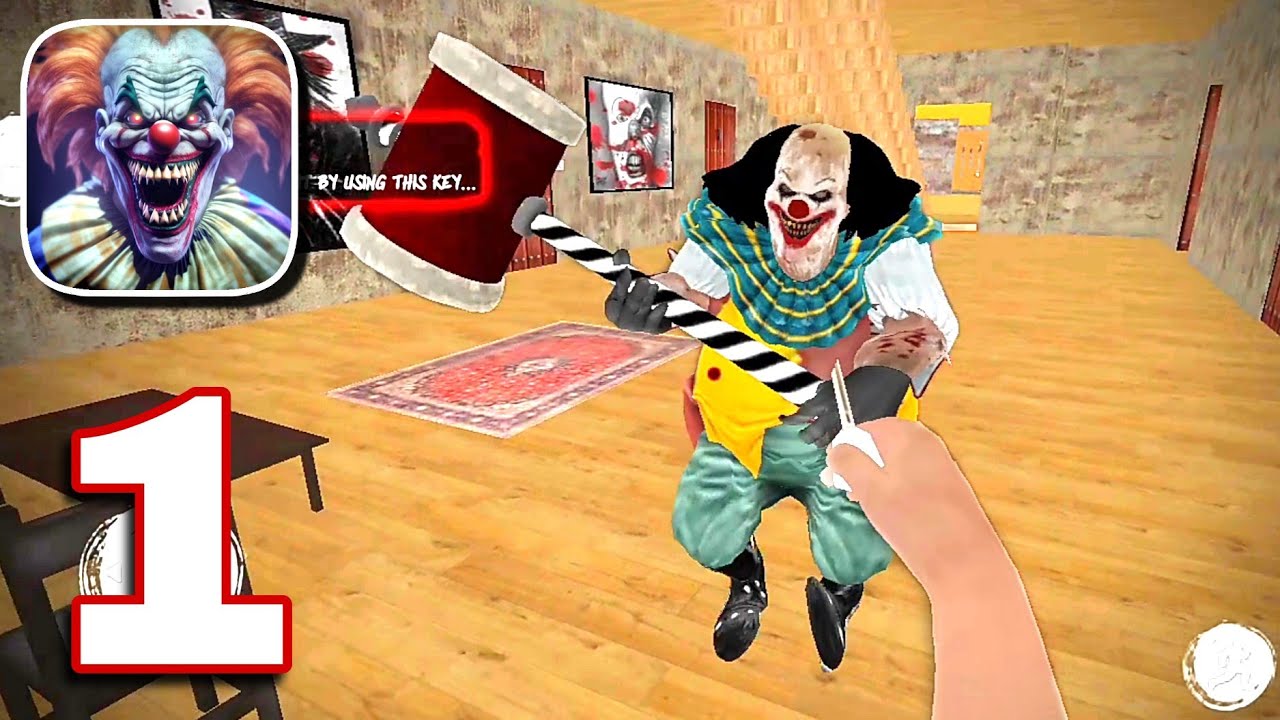 Scary Clown House Survival Full Gameplay Walkthrough Part 1 - YouTube