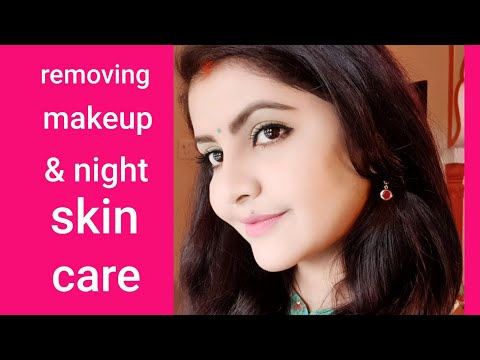 Night skincare after removing makeup  | RARA  |