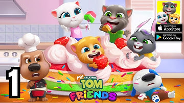 My Talking Tom Friends - Gameplay Walkthrough Part 1 - Tutorial (iOS Android)