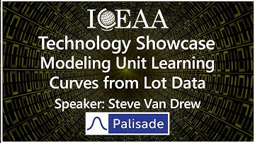 ICEAA TechShowcase: Modeling Unit Learning Curves from Lot Data