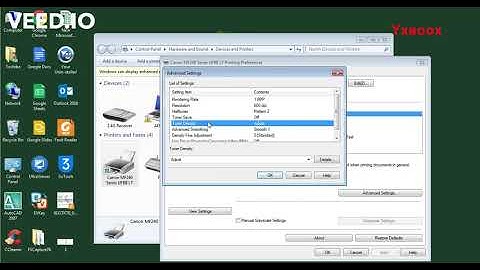 Hướng dẫn nhanh cách tăng giảm mực máy in