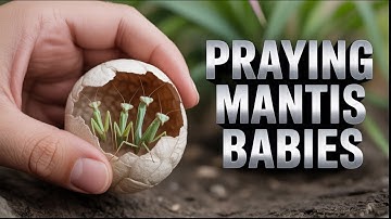 Praying Mantis Egg Case Opens | Nature