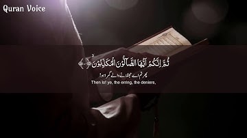 Surah Waqiah سورة الواقعة  - Faisal Latif فيصل لطيف - Quran Voice