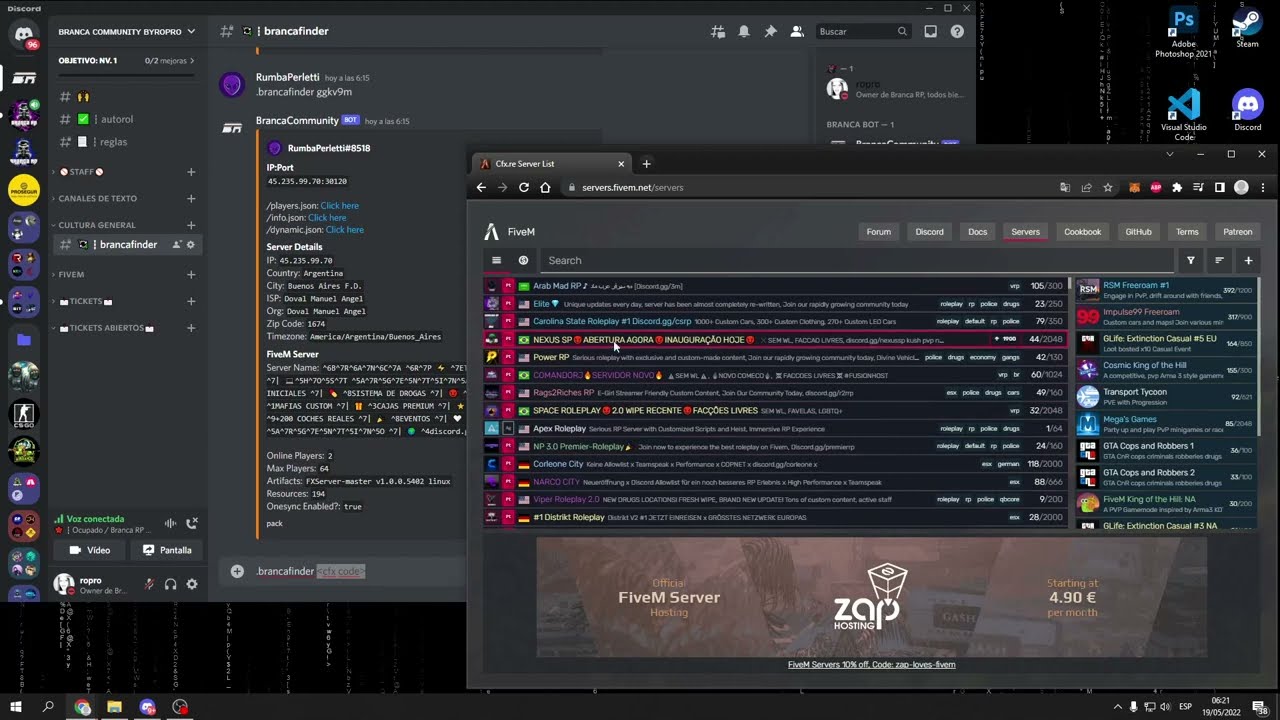 IP Finder FiveM Discord YouTube