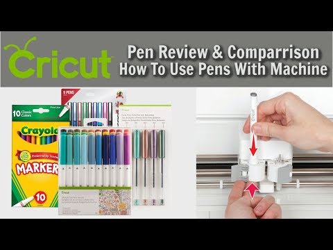 Which pens and markers can I use with my Cricut machine? – Help Center