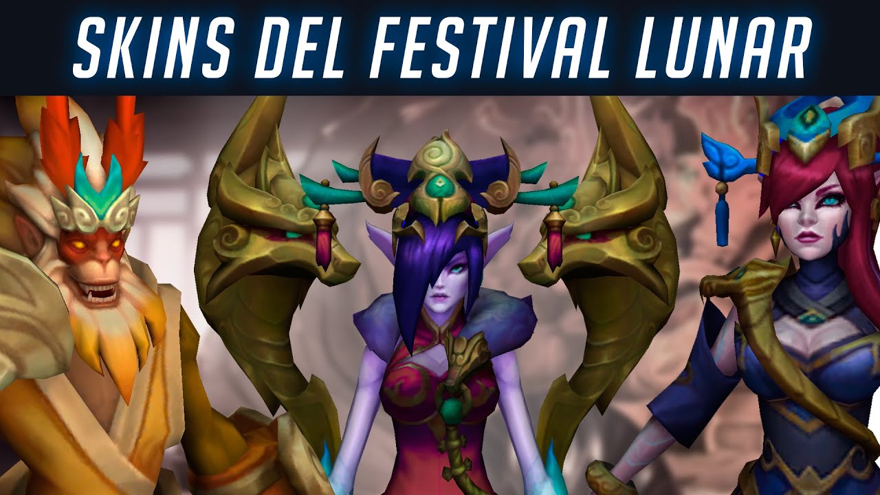 Nuevas Skins Festival Lunar Wukong Caitlyn Noticias