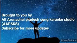 Sina Sina || By Vijat Tamuk || Karaoke Version