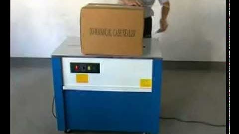 Semi Automatic Box Strapping Machine