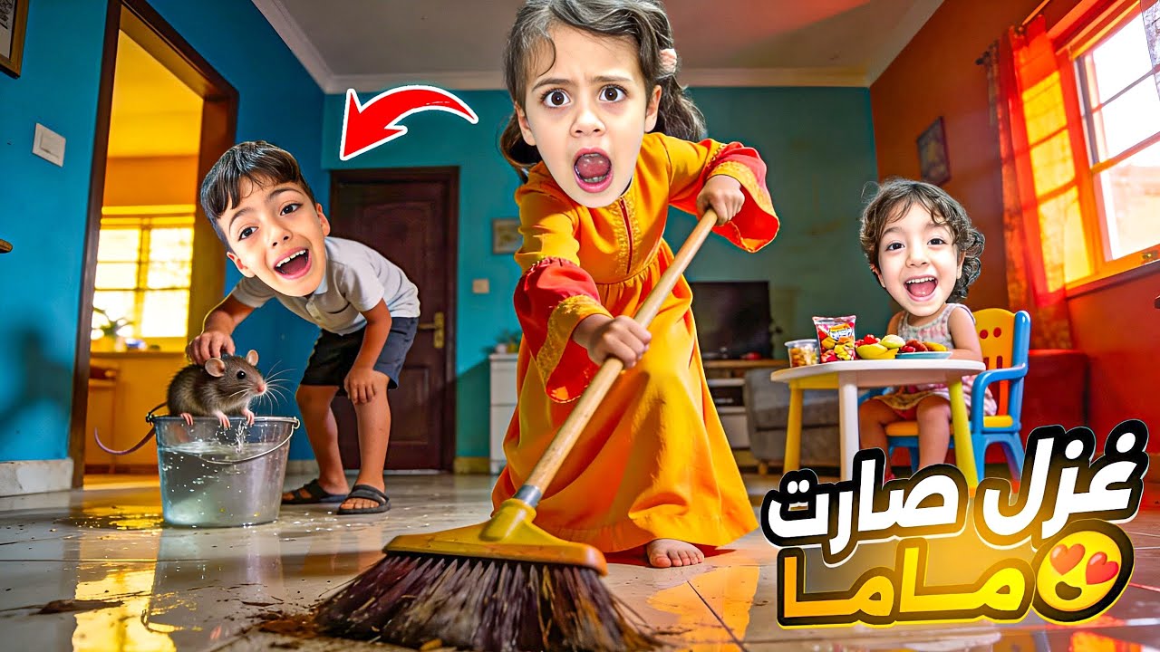 غزل صارت ام لولو😱ليوم كامل ام عصبيه بخيله!فقدت اعصابه من مقلب يلي عملو محمد فيها‎‏‪⁨@Aalam_Ghazal⁩‬‏