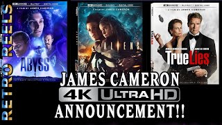 James Cameron 4K Ultra HD Bluray Announcement!! #jamescameron4k #jamescameron #aliens4k