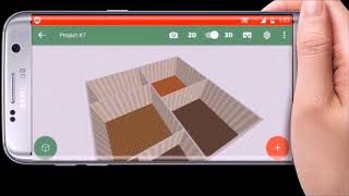 Building Design by Mobile App- Home and Interior Design software | Planner 5d Tutorial in Hindi screenshot 2