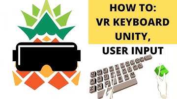 VR KEYBOARD in Unity for user input, highscores etc. Unity VR Tutorial