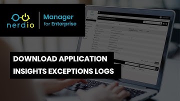 How to Download Application Insights Exceptions Logs - Nerdio Manager (AVD Demo of the Day)