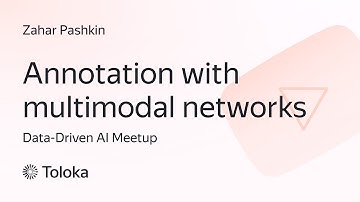 AI assisted annotation with multimodal neural networks