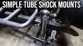 Repurposing Old Truck Parts to Install Tube Shocks on a Ford Model A