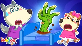 Mommy! What's Under My Bed 😨 Zombie Song 🧟 Nursery Rhymes for Kids 🎶 Baby Lucy