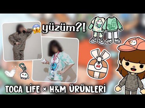 Toca Life × H&M ürünleri Kutu açılımı! 📦 (UnBoxing) #TocaBoca / Toca Life Queen