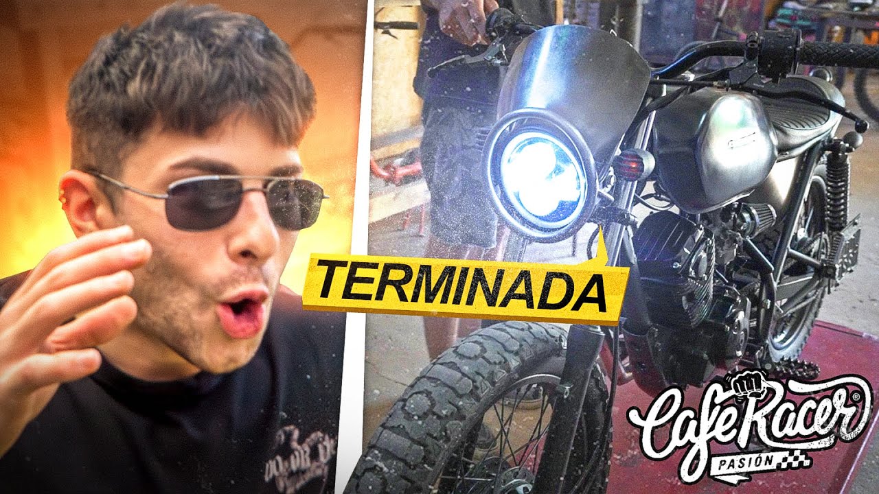 MI NUEVA MOTO *CAFE RACER* RESTAURADA | FRANKKASTER