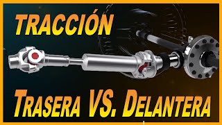 Las diferencias entre tracción TRASERA vs. DELANTERA.
