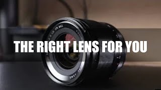 Choose the RIGHT FUJIFILM LENS for YOU!  A Complete guide on HOW TO DECIDE