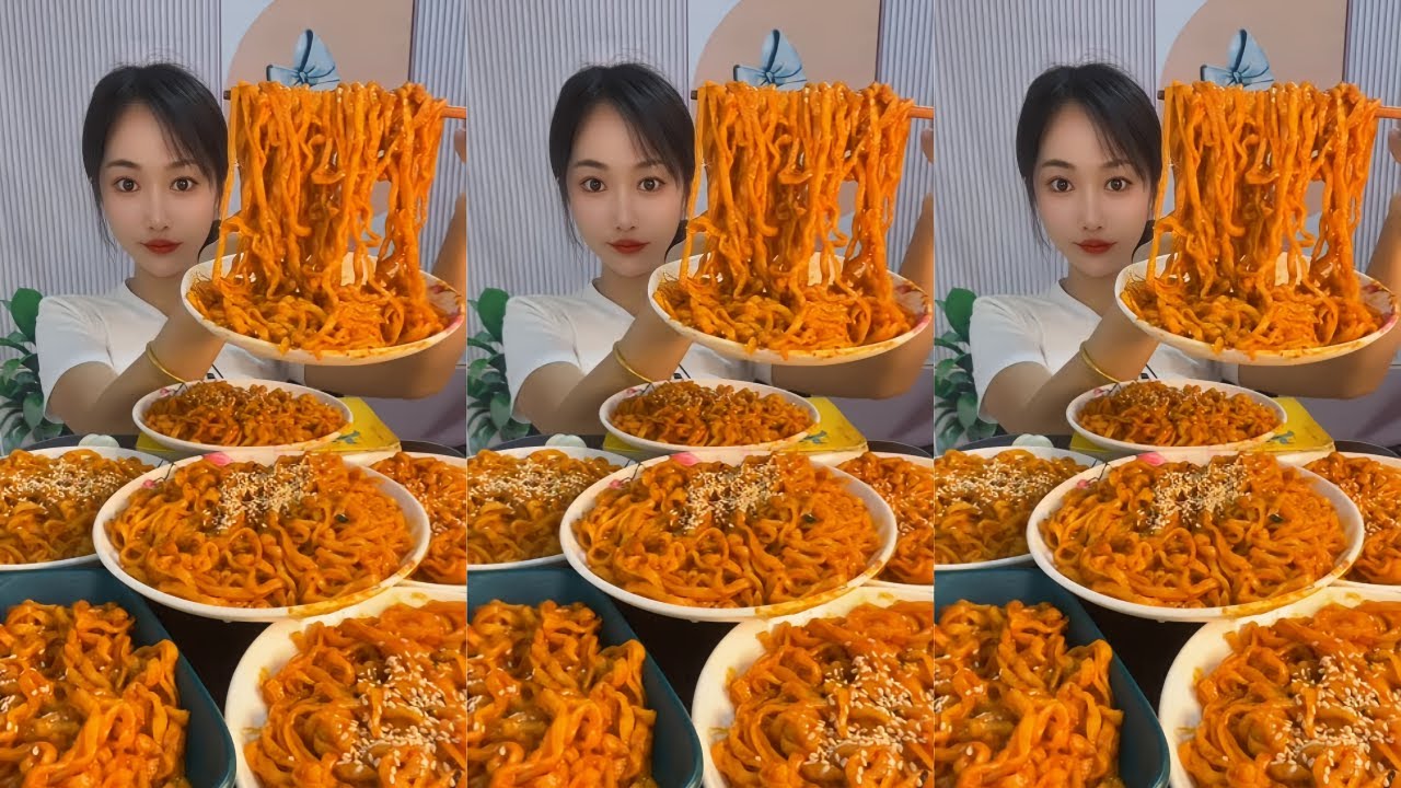 【MUKBANG】SPICY BRAISED PORK BELLY  EATING SHOW  CHINESE FOOD  食べる吃播 #咀嚼音 #food #mukbang #foodie