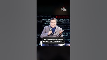 Road Construction At The Cost Of Quality? Nitin Gadkari Gives A Clear Answer | Breaking News #shorts
