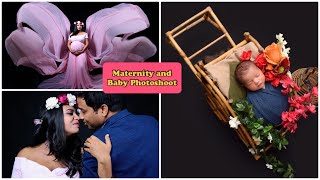 Maternity and Baby Photoshoot Video | Behind the scenes🤰🧿| OdiaJhiaRani