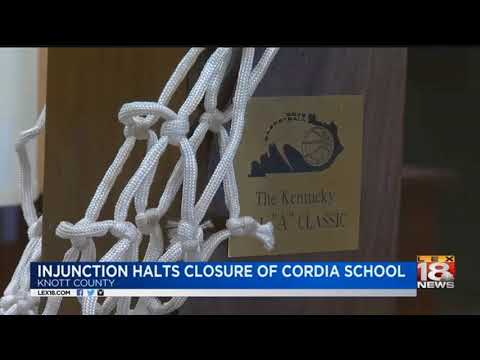 Injunction Halts Closure of Cordia School