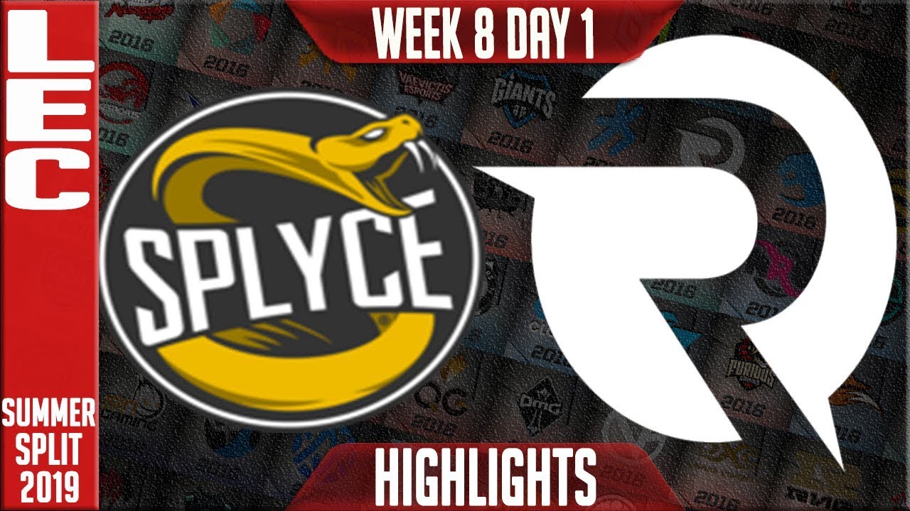 lol rift rivals 2018 na vs eu SPY vs OG Highlights | LEC Summer 2019 Week 8 Day 1 | Splyce vs Origen