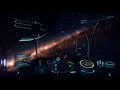 Getting caught in Orbital flight of Mitterand Hollow Orbiting New Africa - Elite Dangerous