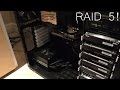 Jupgrade mon serveur un raid 5 en sas