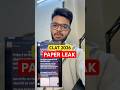 CLAT 2026 Paper Leak ?? What do you think ?? #clat2026 #abhyudaypandey