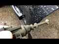 CITROEN C4 Bj. 2006 Schliesszylinder Fahrertüre ausbauen / Door lock removal