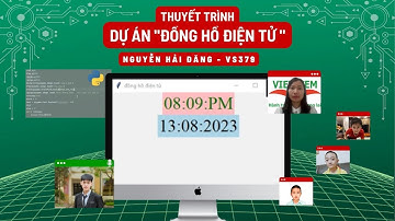 Đồng Hồ Điện Tử - Nguyễn Hải Đăng - Lớp lập trình Python VS379