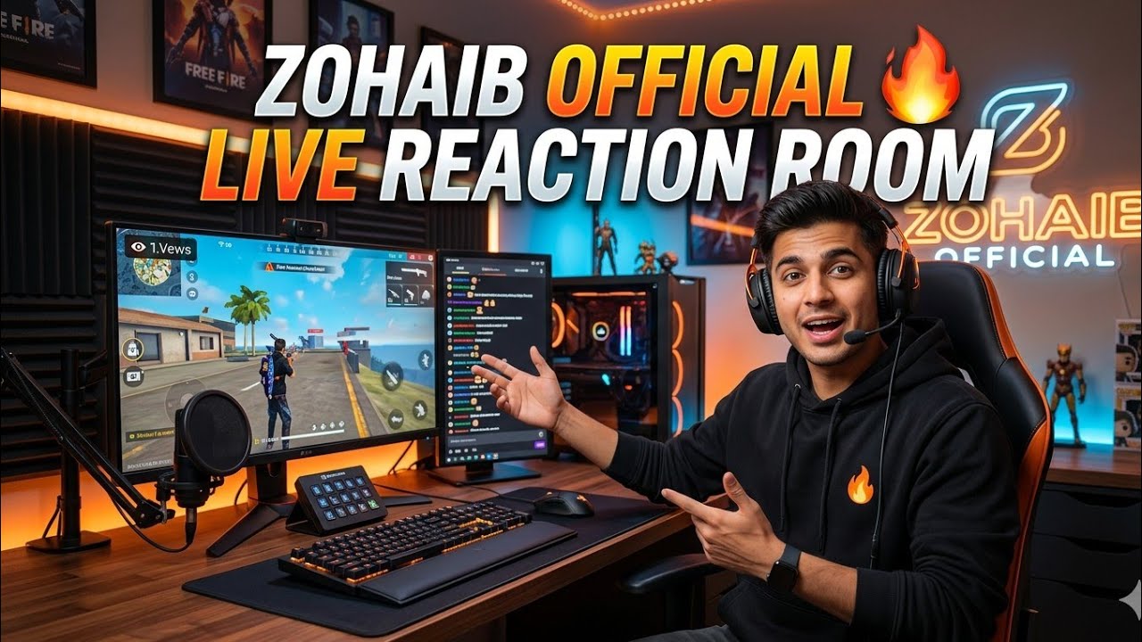 🔴ZOHAIB 🔥OFFICIAL [LIVE] REACTION ROOMS WITH SUBSCRIBERS - YouTube