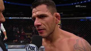 Fight Night Winnipeg: Rafael Dos Anjos Octagon Interview