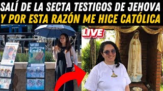 &quot;Salí de la SECTA testigos de Jehova y por esta razón me hice CATÓLICA&quot; Testimonio