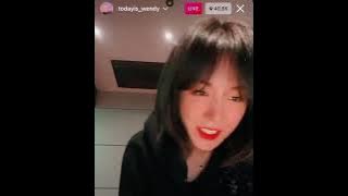 WENDY RED VELVET - WRITTEN IN THE STARS [Instagram Live 221021]