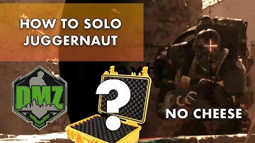 How to easy SOLO kill Juggernaut in DMZ warzone 2