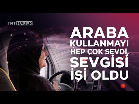 TRT'nin kadın servis şoförü