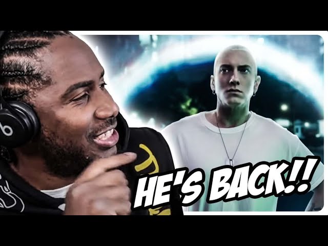 Slim Shady HAS OFFICIALLY RETURNED | Eminem - Houdini (REACTION) class=