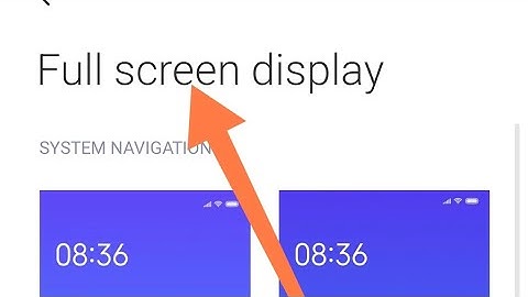 how to set full screen gesture in Poco x3, full screen display setting Poco X3