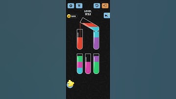 water color sort level 1732 walkthrough solution IOS/android #watercolorsortgame #android