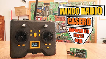 Pr#70 - Mando radio casero impreso 3D Arduino+NRF24