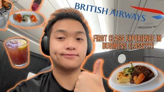 A First Class Experience in Business Class?!?! | British Airways A3501000 Review